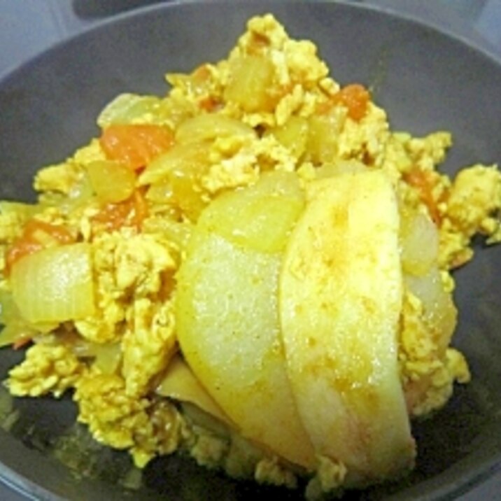 大根の鶏ひき肉カレー煮